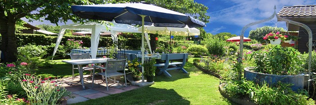 A room with a view - outdoor garden living